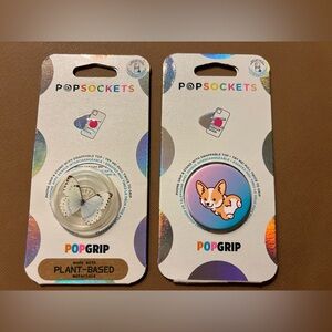 PopSocket PopGrip Butterfly and Corgi